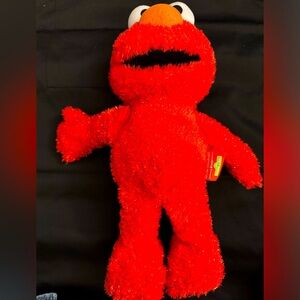 Isaac Mizrahi Elmo glittery special edition collab plush doll